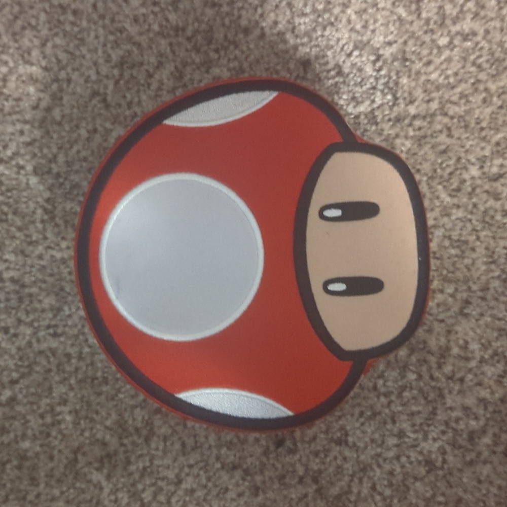 Emptied container from super Nintendo world Japan